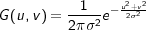 Noyau de convolution gaussien